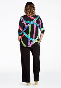 Top NEON CHAINS A-line - black - #3