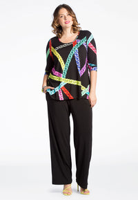 Top NEON CHAINS A-line - black - #2