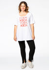 Tunic flare YOEK - white 