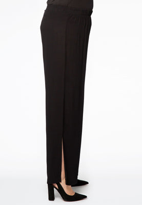 Trousers slit VISCOSE - black  - #4