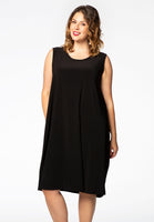 Dress side pleats DOLCE - black - #1