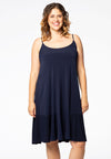 Dress spaghetti straps DOLCE - blue