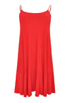 Dress spaghetti straps DOLCE - red - #4