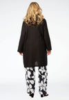 Jacket pockets LINEN - black - #3