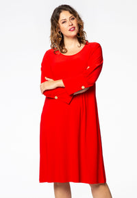 Dress cuff sleeves DOLCE - red - #1