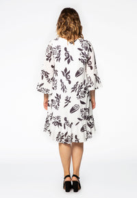 Dress ruffled GAUDI - black - #3