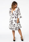 Dress ruffled GAUDI - black - #2