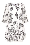 Dress ruffled GAUDI - black - #4