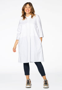 Dress POPLIN - white - #2