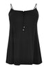 Singlet flare spaghetti DOLCE - black  - #4