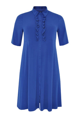 Dress ruffled DOLCE - blue - #4