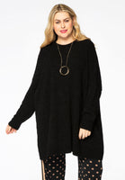 Pullover wide TEDDY - black - #1