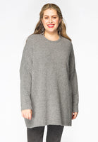 Pullover wide TEDDY - grey  - #1