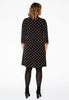 Tunic striped trim DOTS - black  - #3