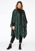 Poncho ZEBRA - green  - #2