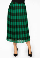 Skirt plissé CARREAU - green - #1