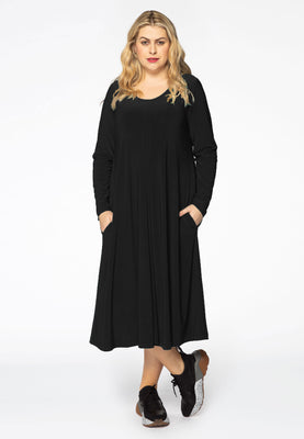 Dress pleated DOLCE - black  - #2