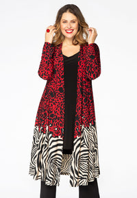 Cardigan LEO TIGER - red - #1