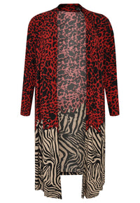 Cardigan LEO TIGER - red - #4