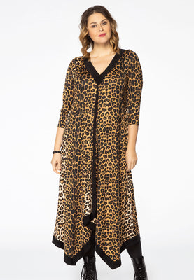 Dress pointy LEOPARD - brown - #1