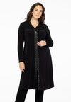 Cardi-dress eyelets DOLCE - black 