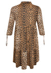 Dress strokes LEOPARD - brown - #5