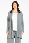 Cardigan rib LOUNGE - grey 