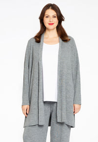 Cardigan rib LOUNGE - grey - #1
