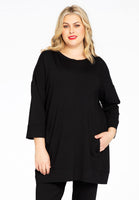 Shirt wide LOUNGE - black  - #1