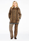 Bomber LEOPARD - brown