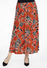 Skirt MIX PRINT - red 