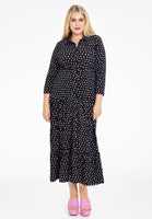 Dress ruffled SPRINKLE - black  - #2