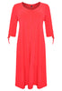 Dress frill long DOLCE - red  - #4