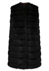 Waistcoat fake fur - black - #4