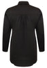 Blouse with ruffles - black - #4