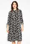 Dress with bows WILLOW - black 