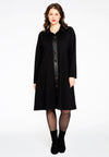 Dress with buttons INTERLOCK - black - #2