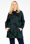 Blouse-cardigan CAMOUFLAGE - green