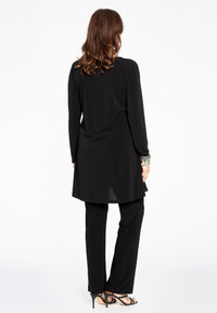 Tunic wide bottom chain - black - #3