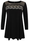 Tunic wide bottom chain - black - #4