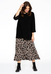 Shirt A-line turtle neck DOLCE - black