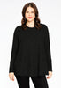 Pullover A-line RIB - black 