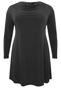 Tunic waterfall DOLCE - black - #4