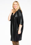 Dress wide SHINE - black 