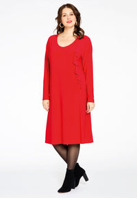 Dress shoulder frill DOLCE - red - #2