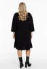 Dress frilled SPARKLE - black - #3