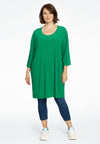 Tunic wide straight DOLCE - green 