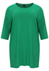 Tunic wide straight DOLCE - green  - #4