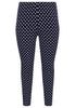 Pencil trousers POLKADOT - blue