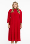 Dress-blouse long DOLCE - red 